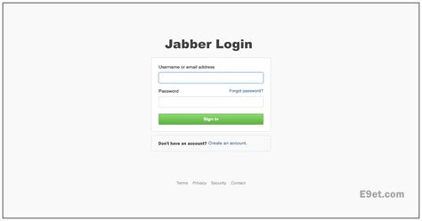 how to login to jabber